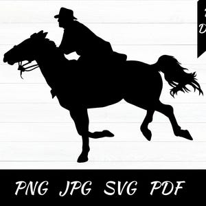 Horse Running Silhouette Svg, Horse Animal Cutting Files, Cricut file, SVG, vector file, Horse Design Svg - Horse Vector horse decor Png PDF