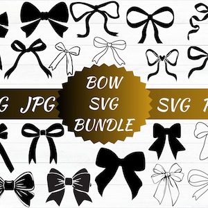 Bundle Bow Tie SVG,Bow png,Bow tie JPG,Bow PDF,Bow Cricut,Bow Silhouette,Bow tie Vector,Bow Clip Art,Digital File,Instant Download