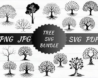 Tree svg Bundle, Tree Of Life svg Bundle, Tree Bundle svg, Tree Of Life Clipart, Celtic Tree Of Life svg, Family Tree svg, Tree Roots svg