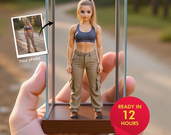 Custom 3D Character Portrait from Photo Personalized Action Figure Style Art 3D Style Digital Figurine Unique Birthday Gift Avatar Art