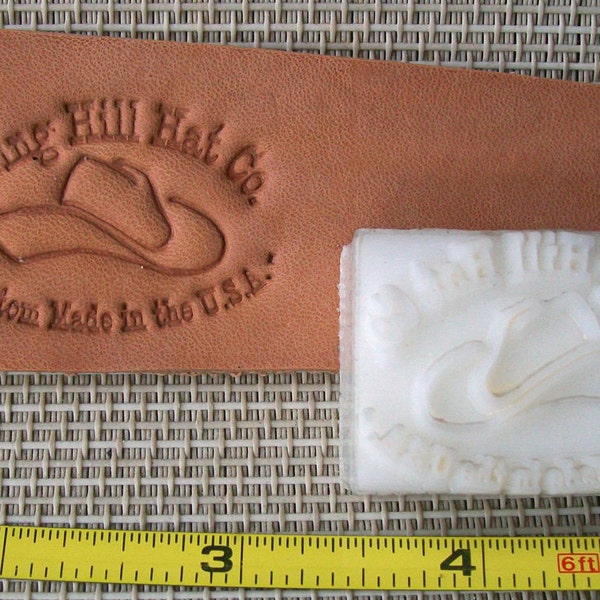 Leather Embossing Dies - up to 1.5" - Custom Leather Stamp