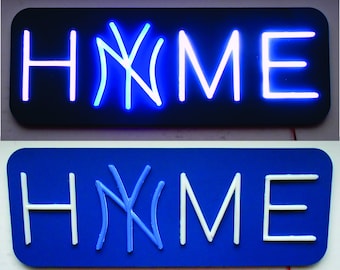 Yankees HOME LED Neon Light