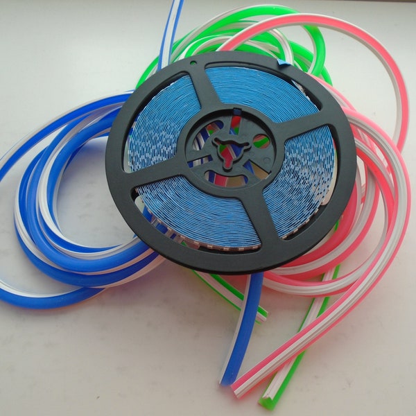 6mm 2nd Generation Separate Silicon LED Neon Flex DC 12V 2.5CM cuttable 10 meter (32.8 feet) strip