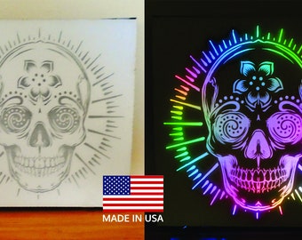 Sugar Skull RGBIC LED Light