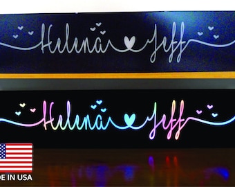 Personalized LED Light || For Couples || For Valentines Day || For Weddings