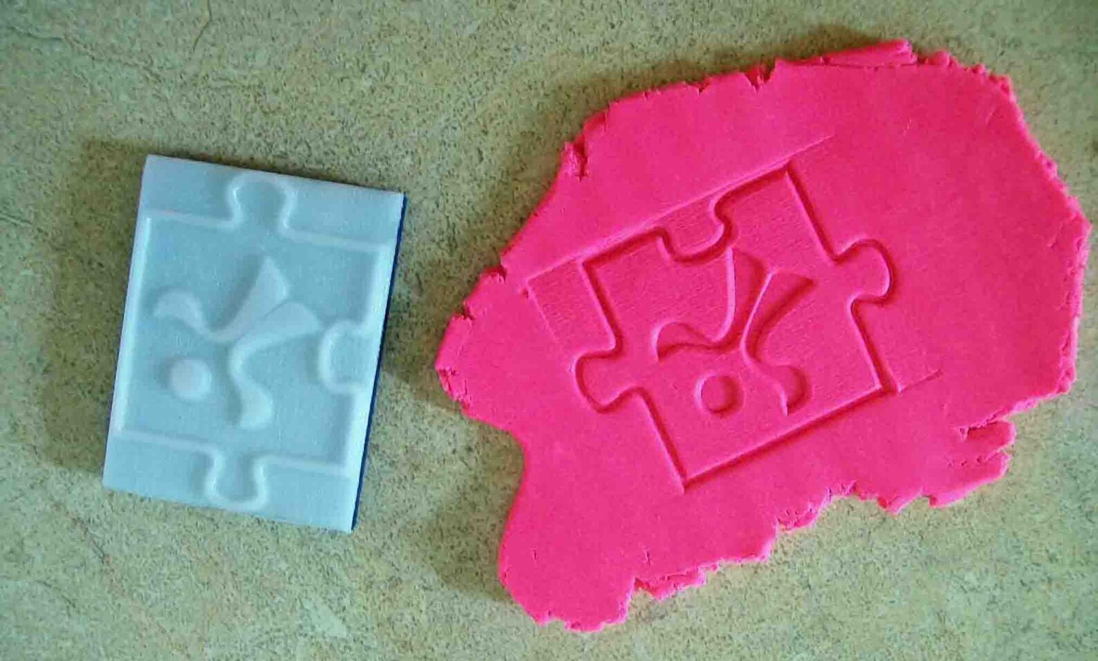 Polymer Clay Stamps Custom Made With Your Graphic or Design Etsy