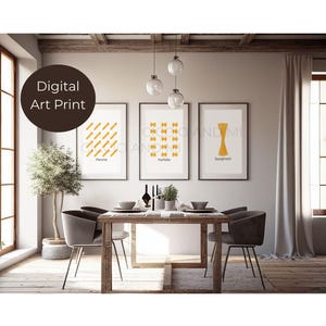 Pasta Wall Art / Farfalle Pasta / Pasta Kitchen Art / Pasta Print Art / Gift for Pasta Lover / 16 x 20 in digital instant download