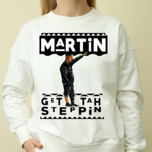 Martin In Black | Martin Get Tah Steppin | SVG And PNG | Sublimation Design | Instant Download | Digital File