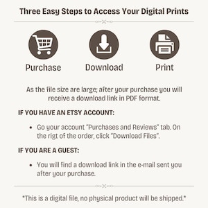 three steps to access your digital prints
