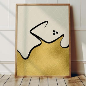 Shukr Digital Print Gold Islamic Poster Arabic Calligraphy Triptych wall art Minimalist Muslim Art