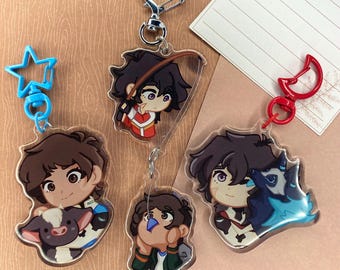 Klance Keith and Lance keychain voltron