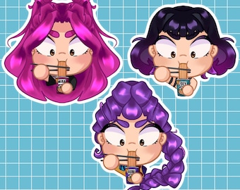 Kpop demon hunters stickers