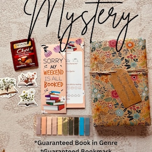 Blind Date with a Book – Book Lover Gift | Gift-Wrapped Surprise with Bookish Treat- Booktok