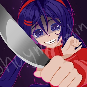 Mita || Miside Fanart Desktop Background / wallpaper for PC