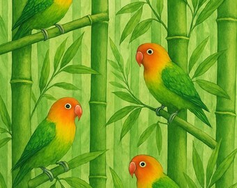 Bambusgeflüster & Lovebirds