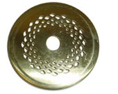 Vented 4 quot Brass Heat Vase Cap for Stained Glass Lamp Shades