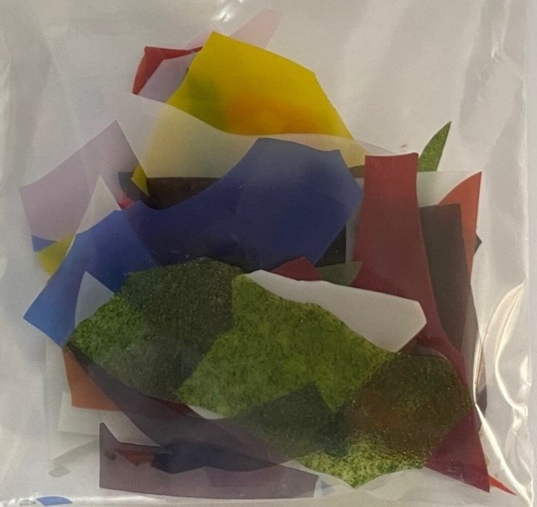 Bullseye 1oz 90 COE Confetti Multicolor Minimix Glass Chips for Fusing One Full Ounce Etsy