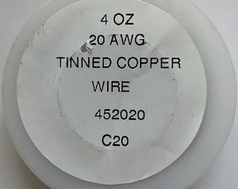 Stained Glass 20ga Tinned Copper Wire for Stained Glass Projects and Detail