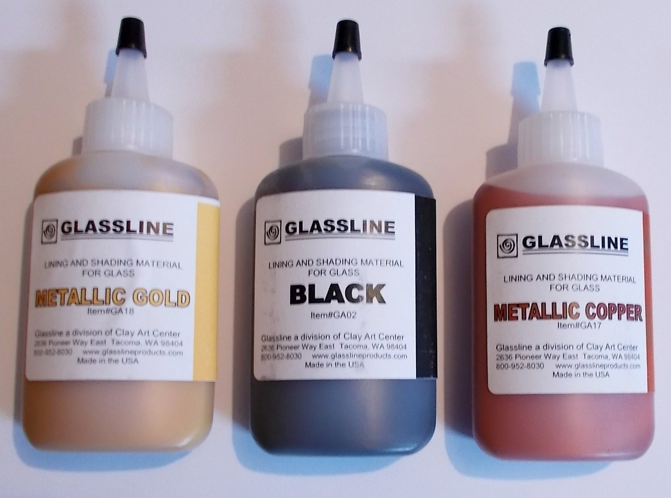 Glassline Paint Pens, Glass Fusing Supplies