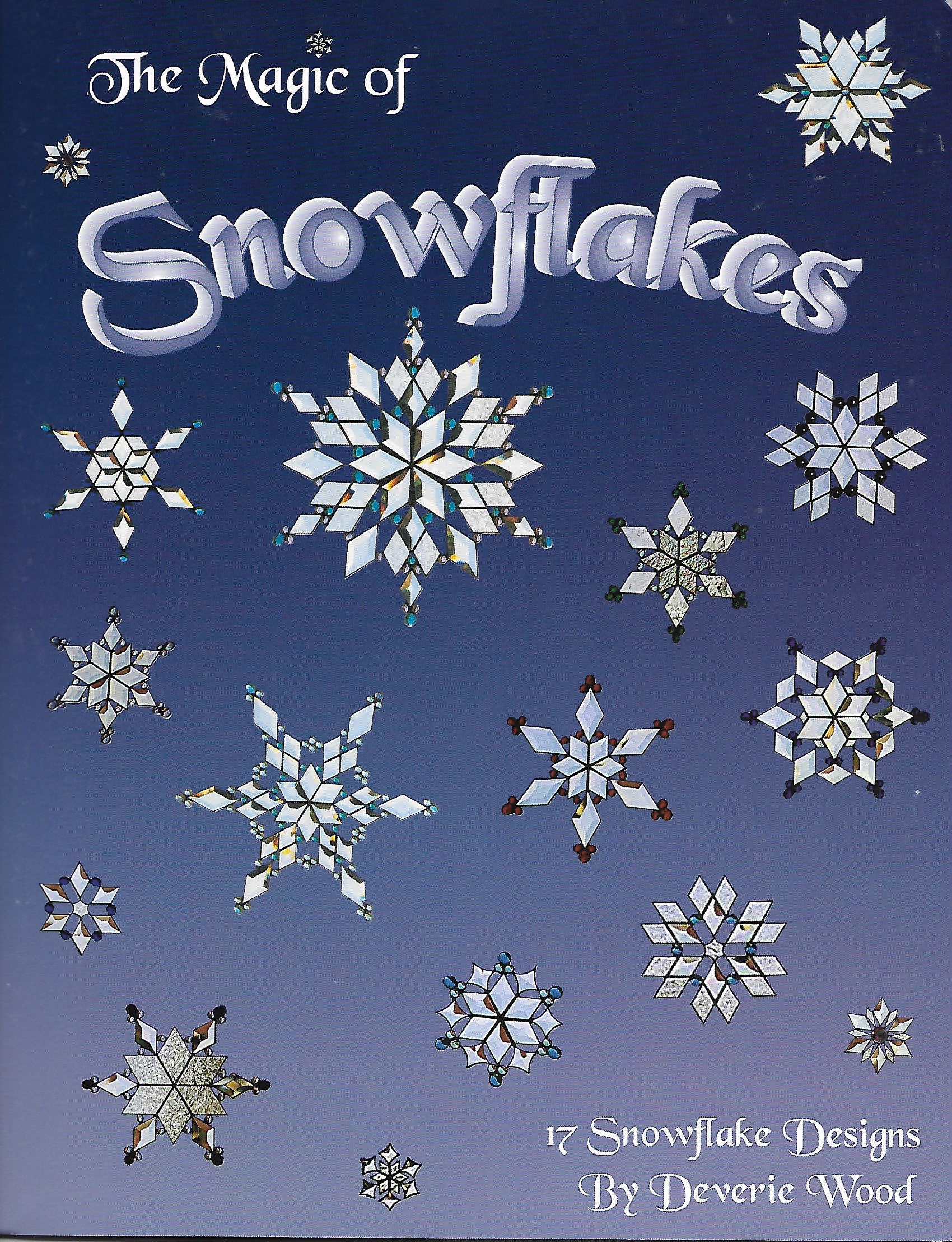 Mosaic Glass Snowflake Ornaments – Loving To Paint