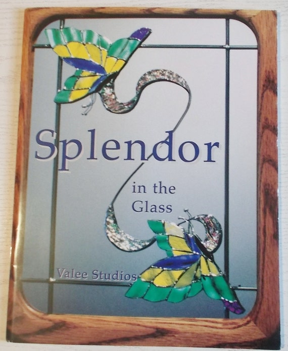 1995 'splendor in the Glass' Stained Glass Pattern - Etsy
