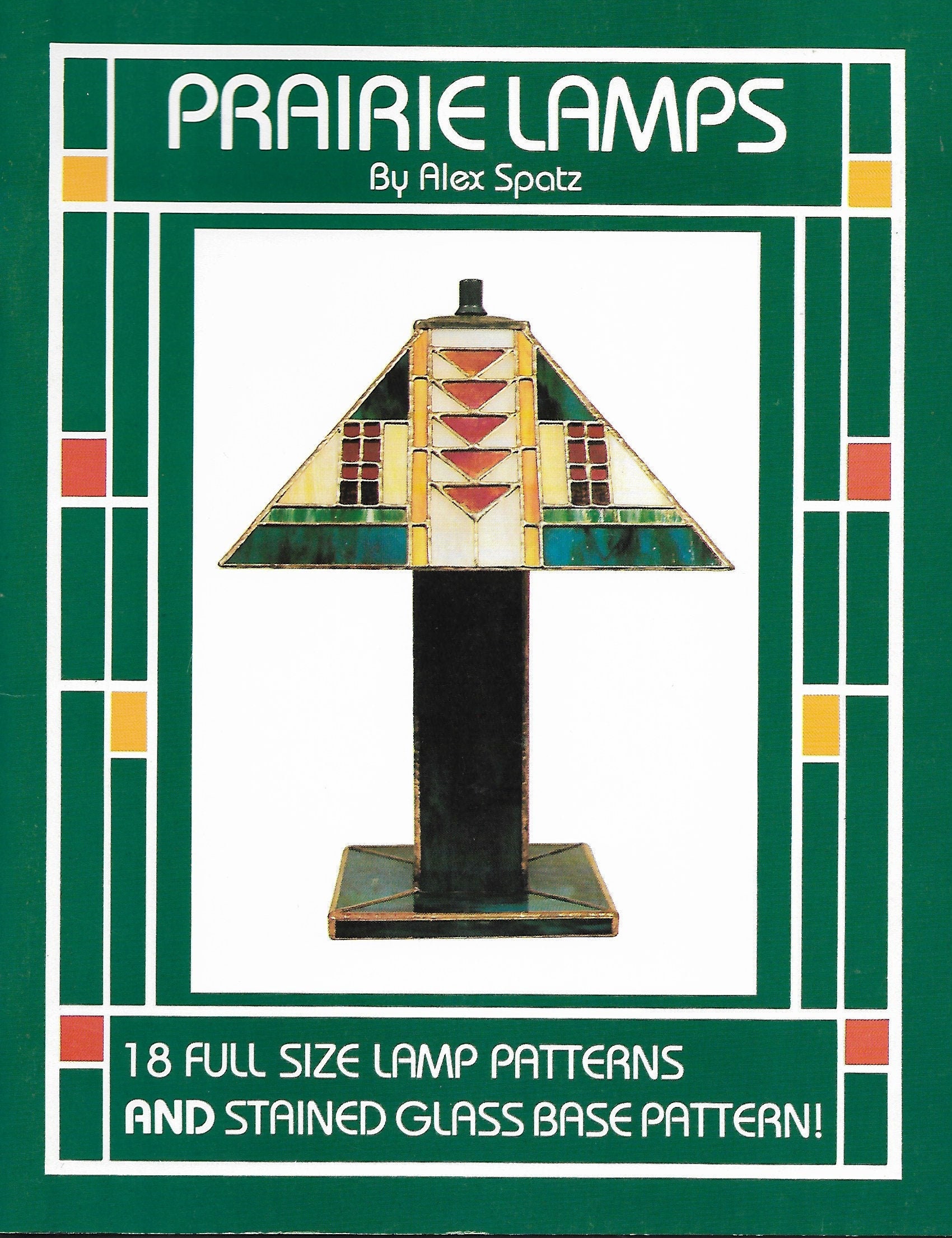 Prairie Lamps Stained Glass Lampshade Patterns Awesome Lamp Etsy Ireland