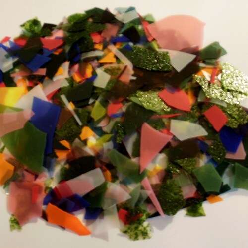 Bullseye 1oz 90 COE Confetti Multicolor Minimix Glass Chips Etsy