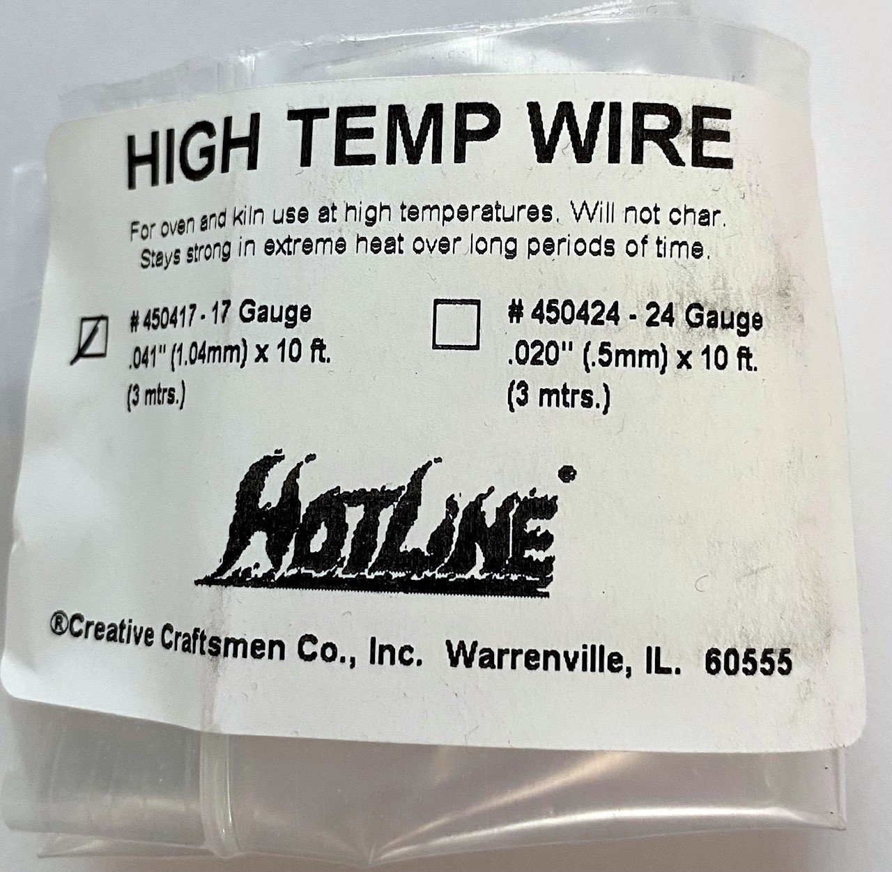High Temp Wire, 24 gauge