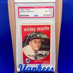 Custom Baseball Card Stand for PSA, BGS, CGS Slabs