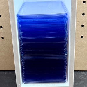 Organizer voor toploader en stuiver – 3D-geprint opbergrek voor ruilkaarten – Modulaire kaarthouder – TCG-/sportkaartaccessoire