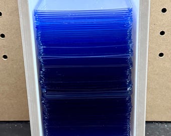 Toploader & Penny Sleeve Organizer – 3D Printed Trading Card Storage Rack – Modular Card Protection Holder – TCG / Sports Card Accessory