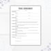 Editable Trust Agreement, Simple Beneficiary Form Template, Printable ...