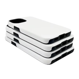 5 Pack Blank 3D Sublimation Handyhülle für Iphone & Samsung: Doppelschicht Schutz