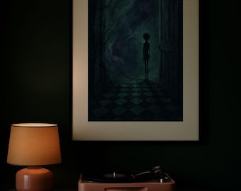 Liminal Space Art Print: Dreamcore Backrooms Decor (Digital Download)