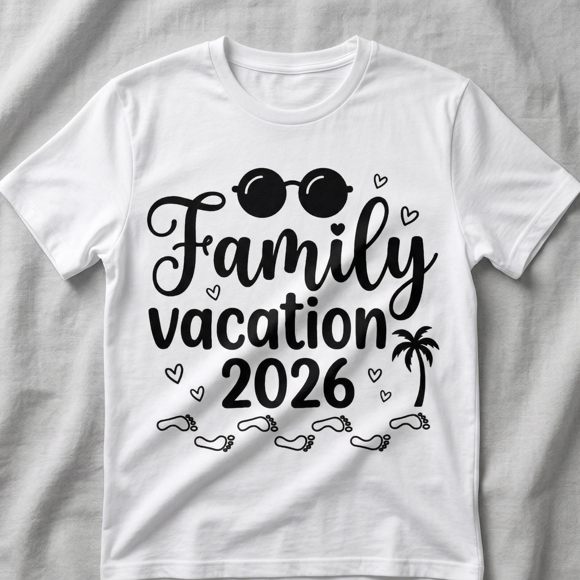 Family Vacation 2026 SVG PNG Bundle, Matching Family Trip Shirts ...
