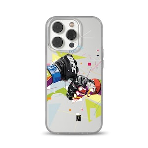 UFC Fan Phone Case, Clear Mixed Martial Arts MMA Cover for iPhone Plus Pro, Xiaomi Redmi Note, Samsung Galaxy, Huawei, Google Pixel 14