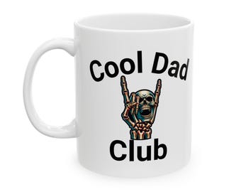 Father's Gift Ceramic Mug, Dad Appreciation Gift, Coffee Cup for Dad, Gift for Him, Thank You Mug, Dad Love Mug
