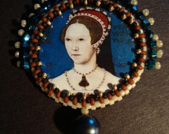 Mary Tudor Lapel Pin