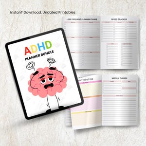 ADHD Daily Planner Notepad For Neurodivergent Adults - Productivity Daily Planner Desk Pad & Task Management To Stay Organized And Focused Note Pad (Rainbow, A4 Portrait - View #8