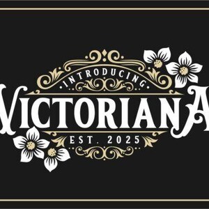 Victoriana  Font Script, Wedding Calligraphy Font, Handwriting Font, Quirky Font for Handwritten Invitations
