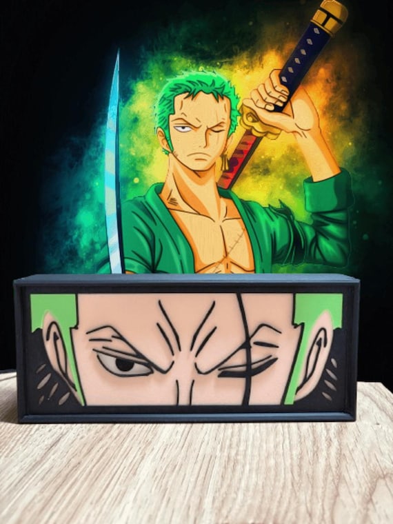 ライトボックス - ワンピース「ロロノア・ゾロ」ライトボックス - Etsy