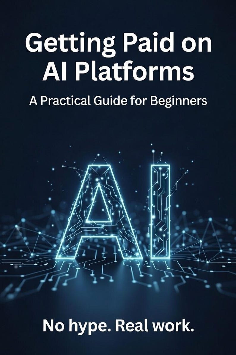 AI Side Hustle Guide PDF | AI Platforms Outlier Mercor Alignerr | Beginner Passive Income image 1