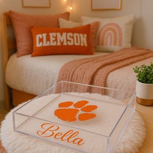 Acryltabletts, Collegeakzeptanzgeschenke, personalisiertes Abschlussgeschenk, Collegegeschenke, Abiturgeschenk, Collegemerch, Wohnheimdekor