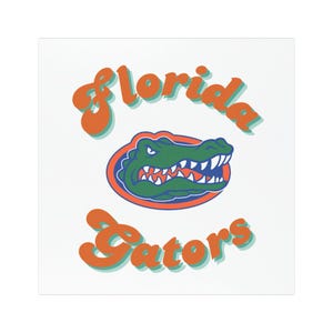 Florida Car Magnet, Sports Fan Magnet, University of Florida Decor, Car Accessories, Gift for Gators Fans, College Team Spirit