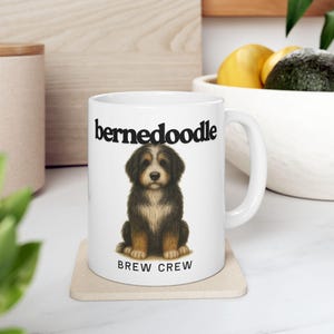 Bernedoodle Mug, Bernedoodle Lover Gift, Bernedoodle Owner Gift, Bernedoodle Coffee Cup, Bernedoodle Mom Gift, Bernedoodle Dad Gift
