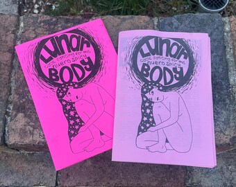 Lunar Body | Cycle Syncing Zine for ADHD | Printable Menstrual Phase Guide