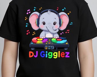 DJ Gigglez – DJ Elefant Digital Design | Sofort Download PNG Bundle