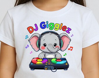 DJ Gigglez – DJ Elefant Digital Design | Sofort Download PNG Bundle