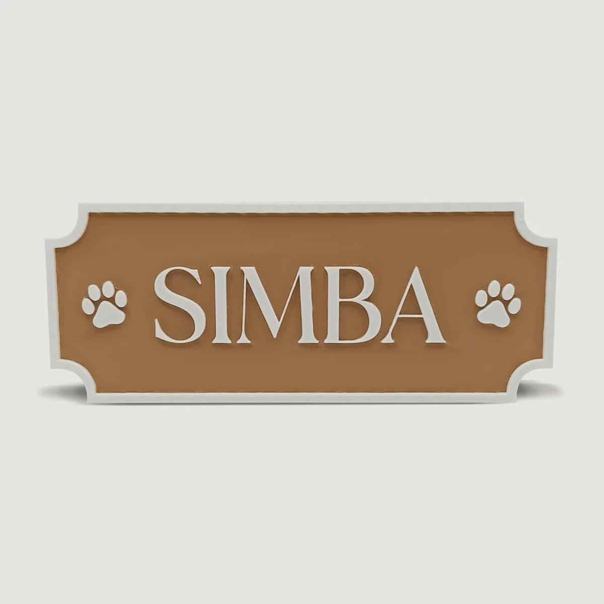 Plaques Nominatives Laiton Pour Chien/chat – Peggy, Personnalisables (Fabriquées Au Royaume-Uni)