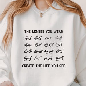 Optometry Sweatshirt, Ophthalmologist Gift, Eye Dr Clothes, Gift for Ophthalmologist, Therapist Tee, Gift for Therapist